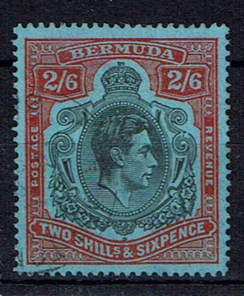 Image of Bermuda SG 117be FU British Commonwealth Stamp